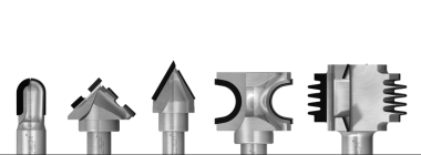 Fraises à tige profilée pour CNC
